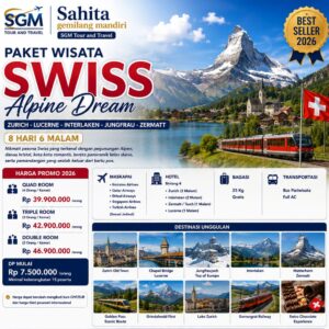 Paket Wisata Swiss Alpine Dream